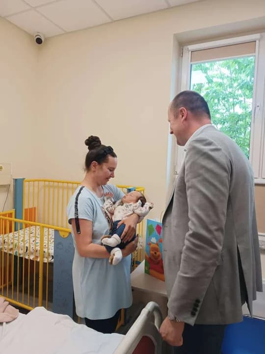 Dzień Dziecka w jarocińskim szpitalu — zdjęcie 4 z 10