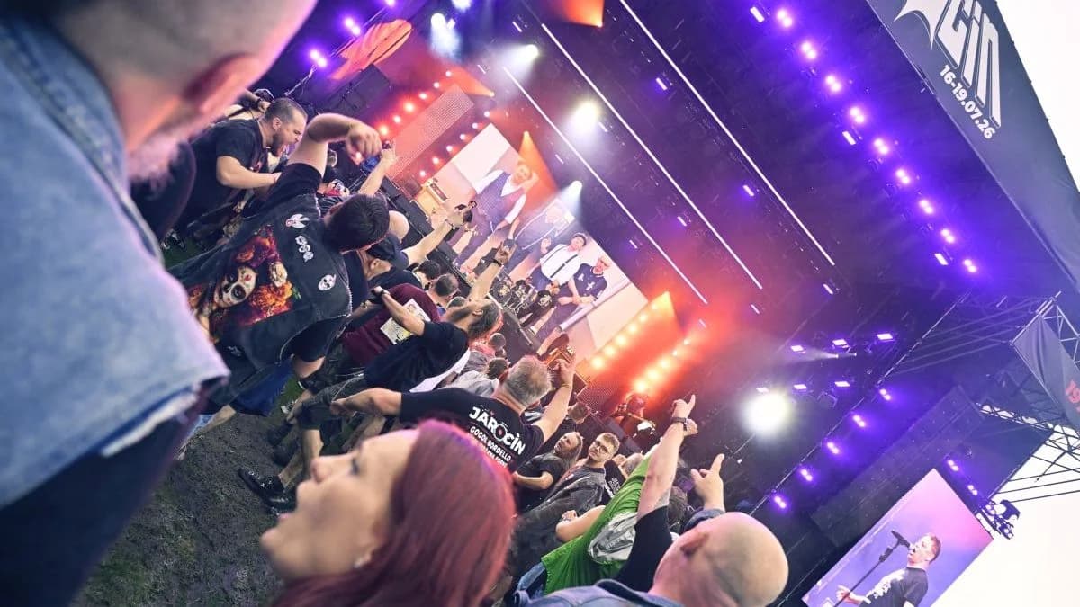 Tak bawiliście w błocie i deszczu podczas pierwszego dnia Jarocin Festiwal 2026