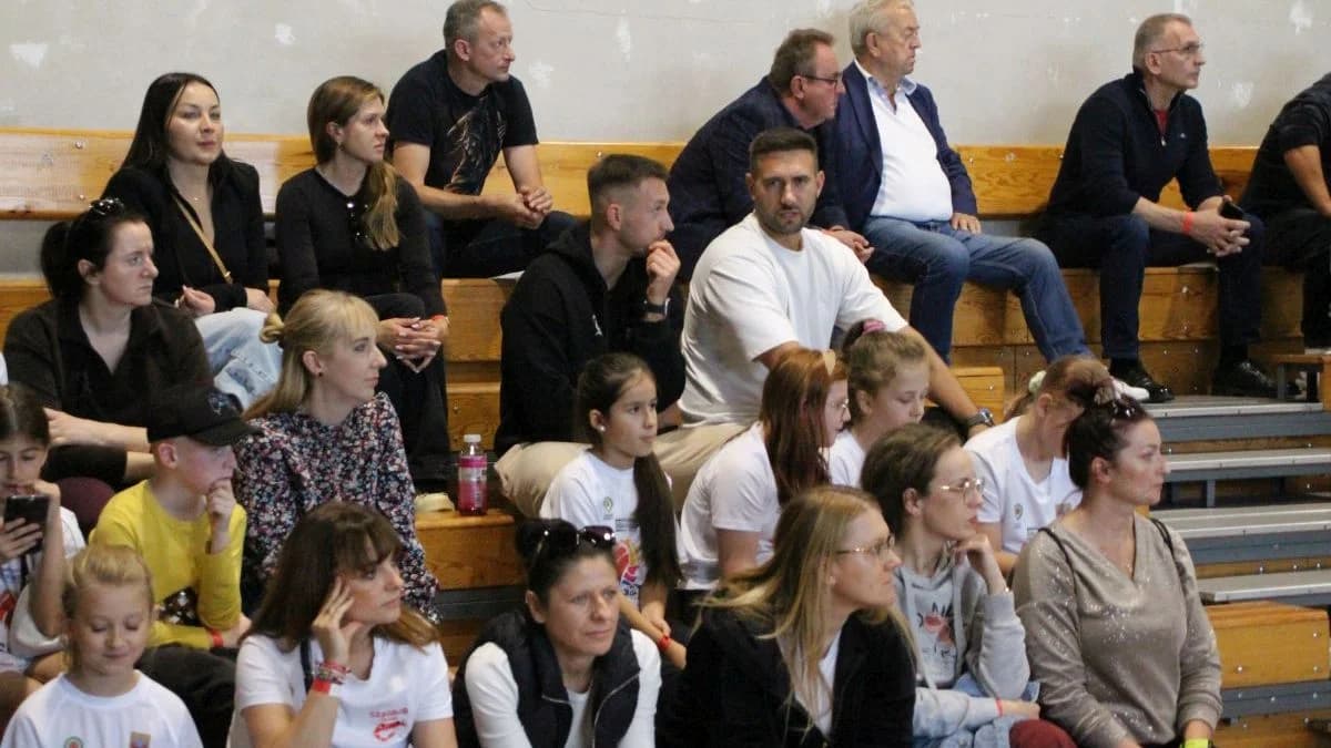 Na trybunach zasiadało całkiem sporo osób