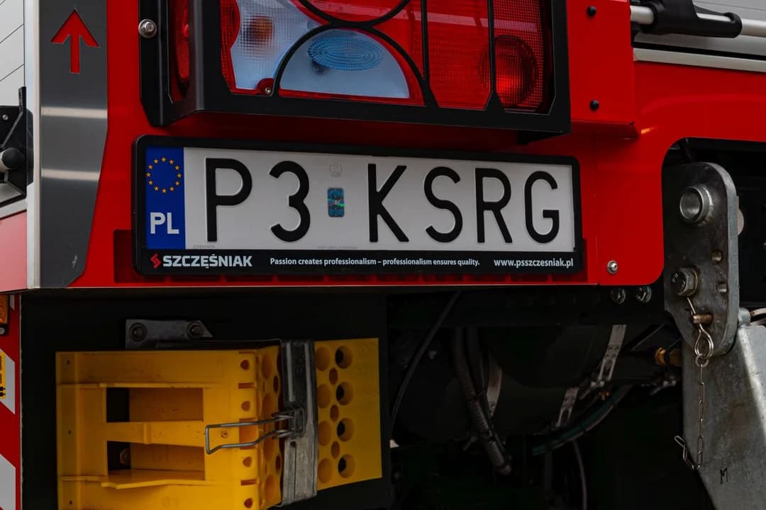 Nowy wóz bojowy dla OSP Jaraczewo [ZDJĘCIA]