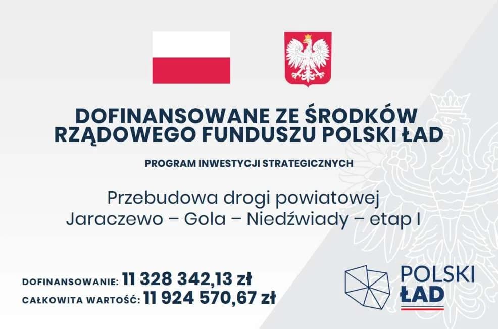 Przebudowa dróg powiatowych w gminie Jaraczewo — zdjęcie 2 z 7