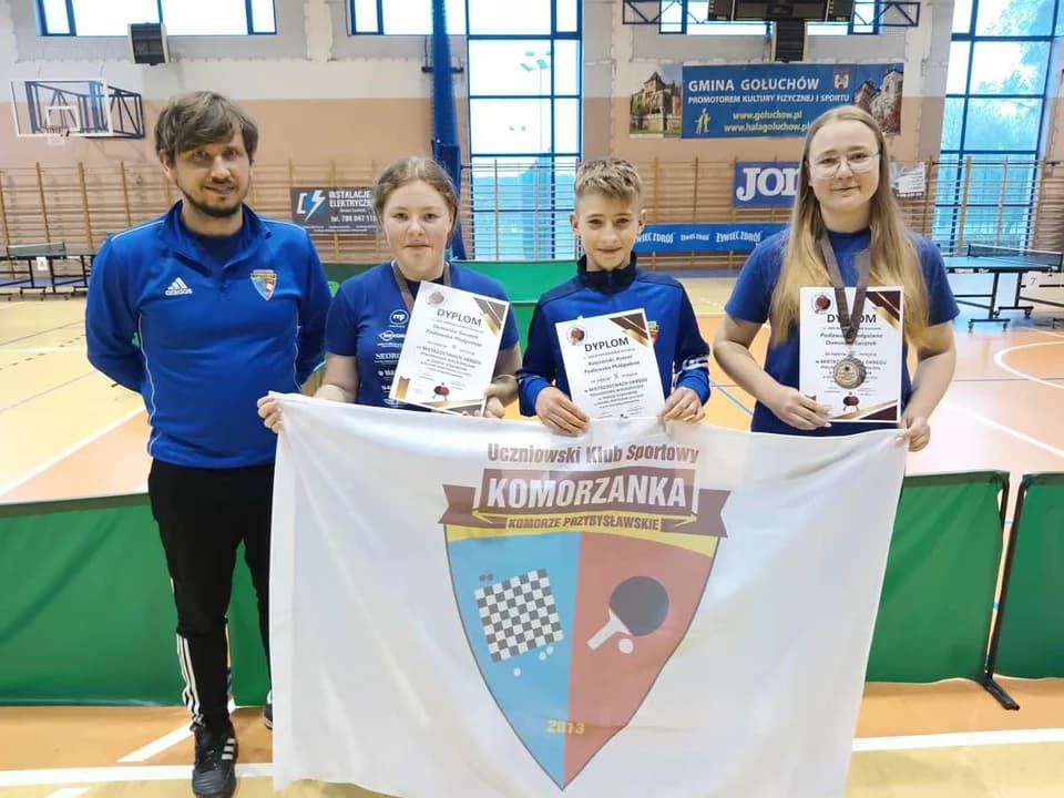 Brąz dla Komorzanki w Gołuchowie