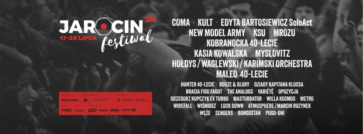 Jarocin Festiwal 2025. Znamy pierwszy artystów. Zobaczcie, kto wystąpi w lipcu [ZDJĘCIA, SONDA]