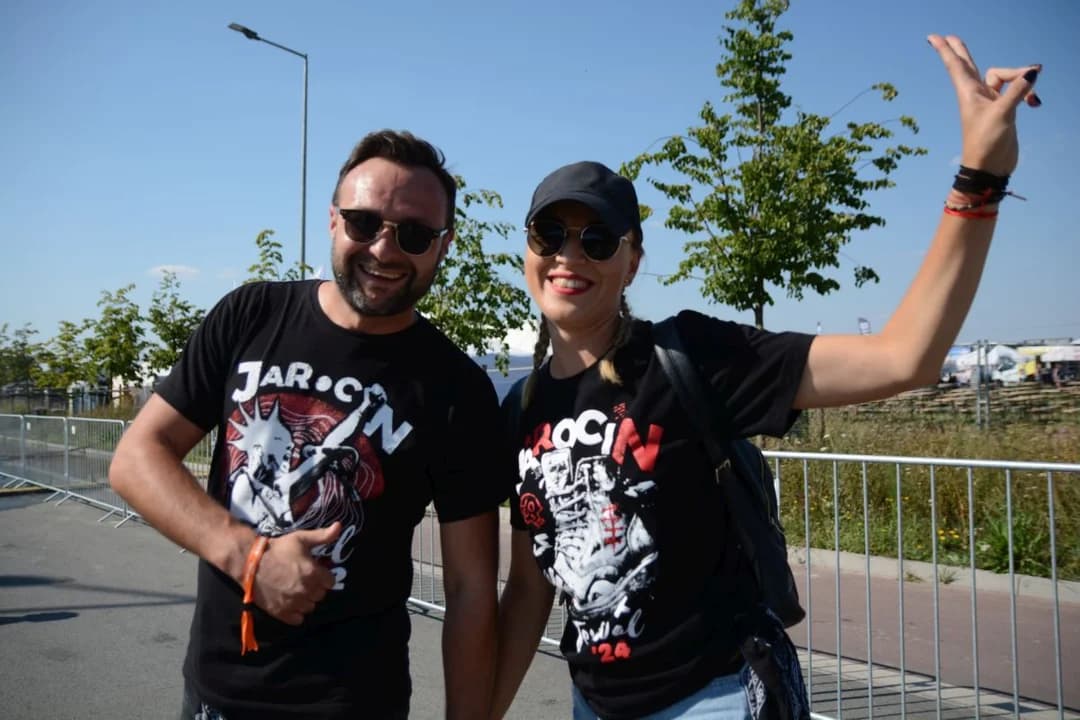 Ludzie na Jarocin Festiwal 2024