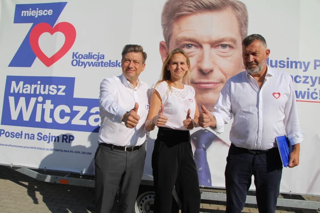W Jarocinie poseł Koalicji Obywatelskiej zaprezentował „100 konkretów na 100 dni”