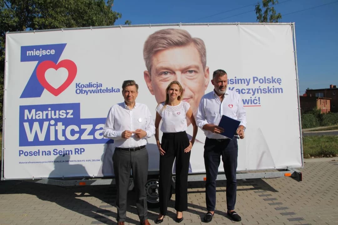 W Jarocinie poseł Koalicji Obywatelskiej zaprezentował „100 konkretów na 100 dni”