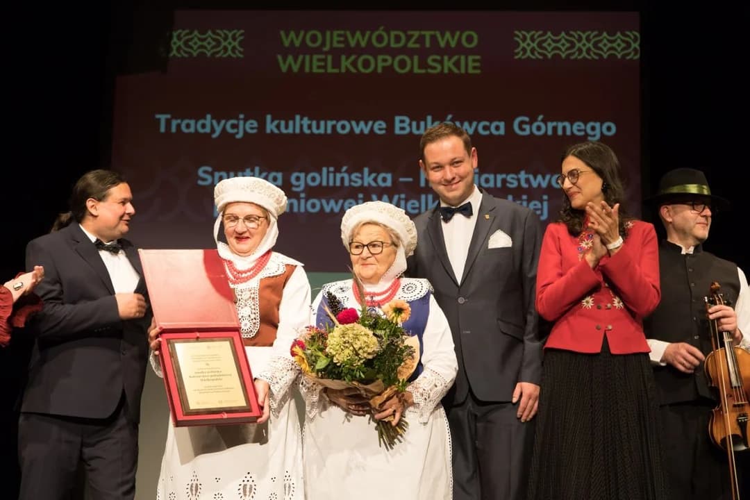 Certyfikat dla snutki golińskiej. Uroczyste potwierdzenie wpisu na Krajową Listę Dziedzictwa Niematerialnego