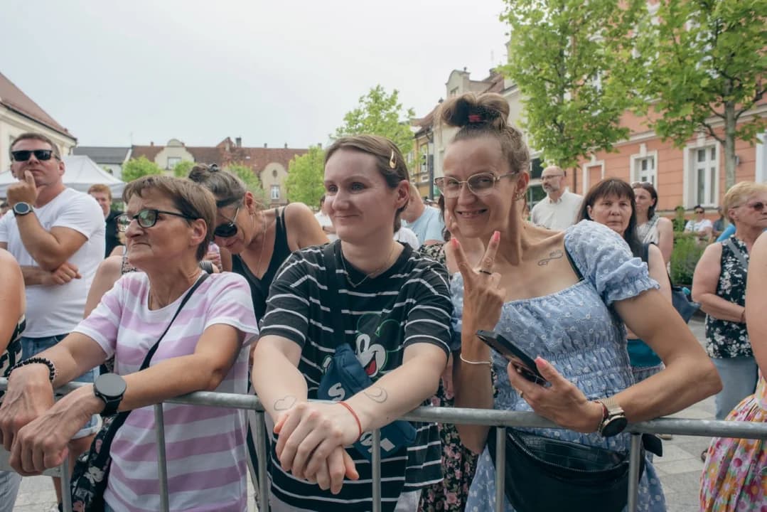 Występ odbył się na rynku