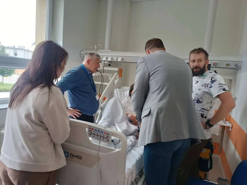 Dzień Dziecka w jarocińskim szpitalu — zdjęcie 6 z 10