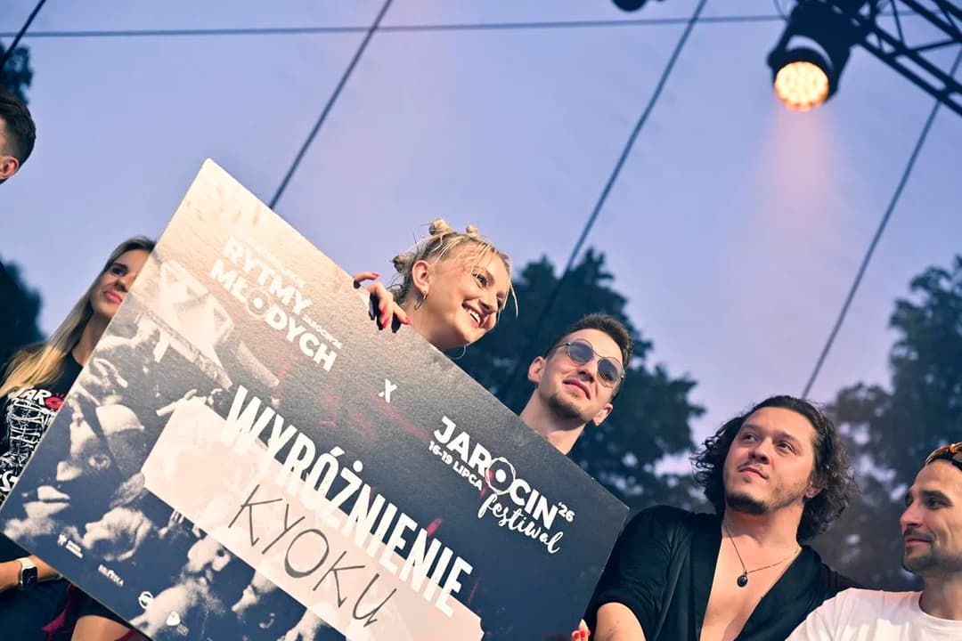 Trwa finał Wielkopolskich Rytmów Młodych w jarocińskim amfiteatrze [ZDJĘCIA]