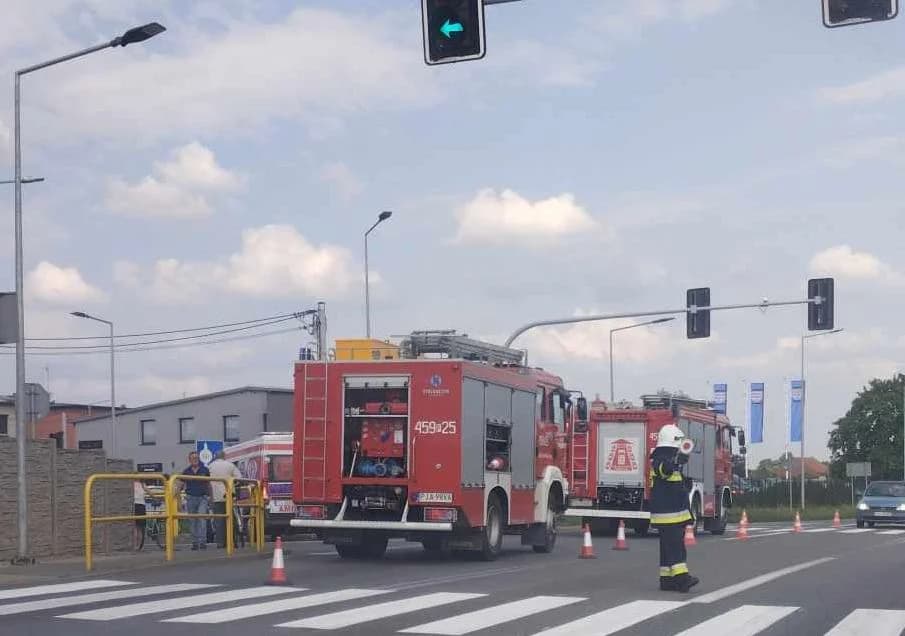 Wypadek na DK 11 w Witaszycach. Motorowerzysta nie żyje