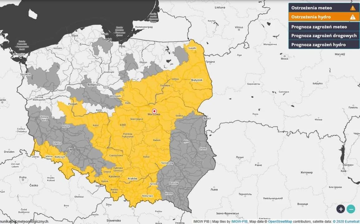 Alert IMGW dla powiatu jarocińskiego — zdjęcie 2 z 4