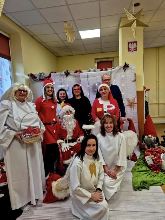 Mikołajki w Zespole Szkół Specjalnych w Jarocinie