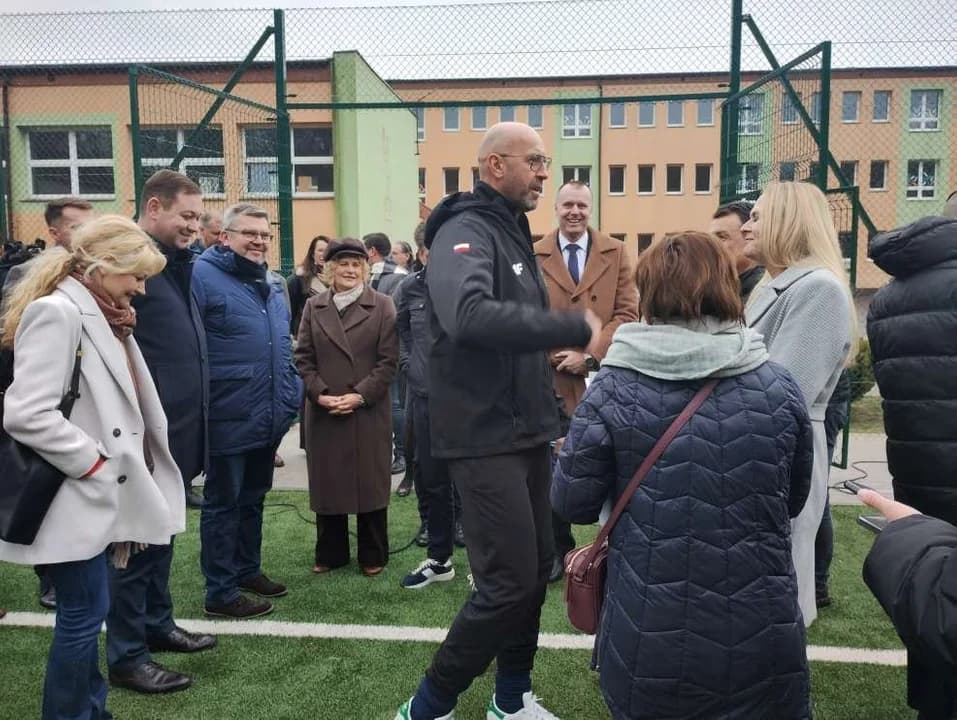 Minister sportu i turystyki Jakub Rutnicki w Jarocinie — zdjęcie 2 z 66