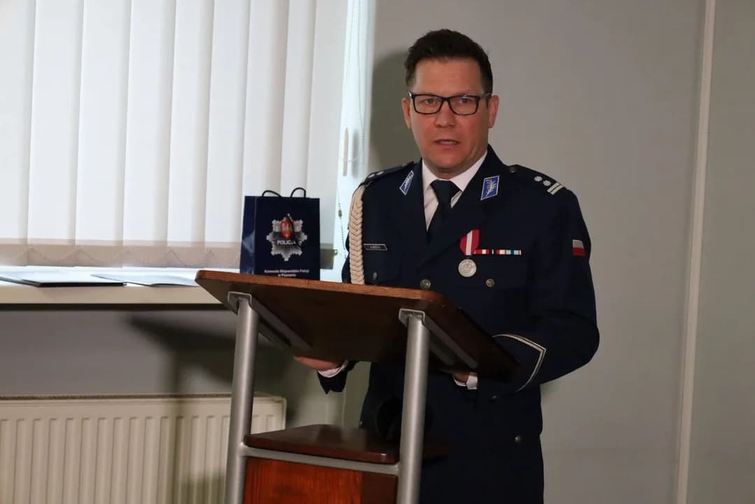 Młodszy inspektor Andrzej Boruta został komendantem policji w Śremie