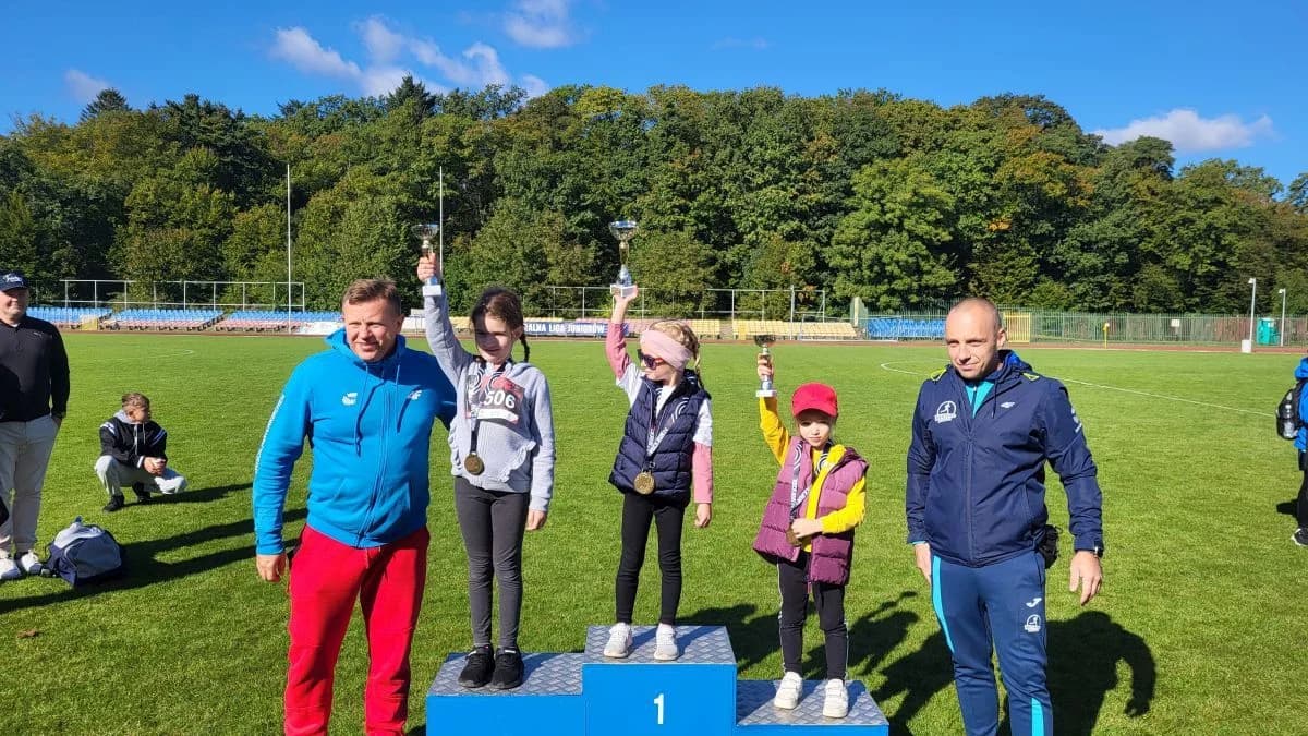 RockRun Jarocin 2024. Najlepsza trójka w biegu na 100 metrów dziewcząt