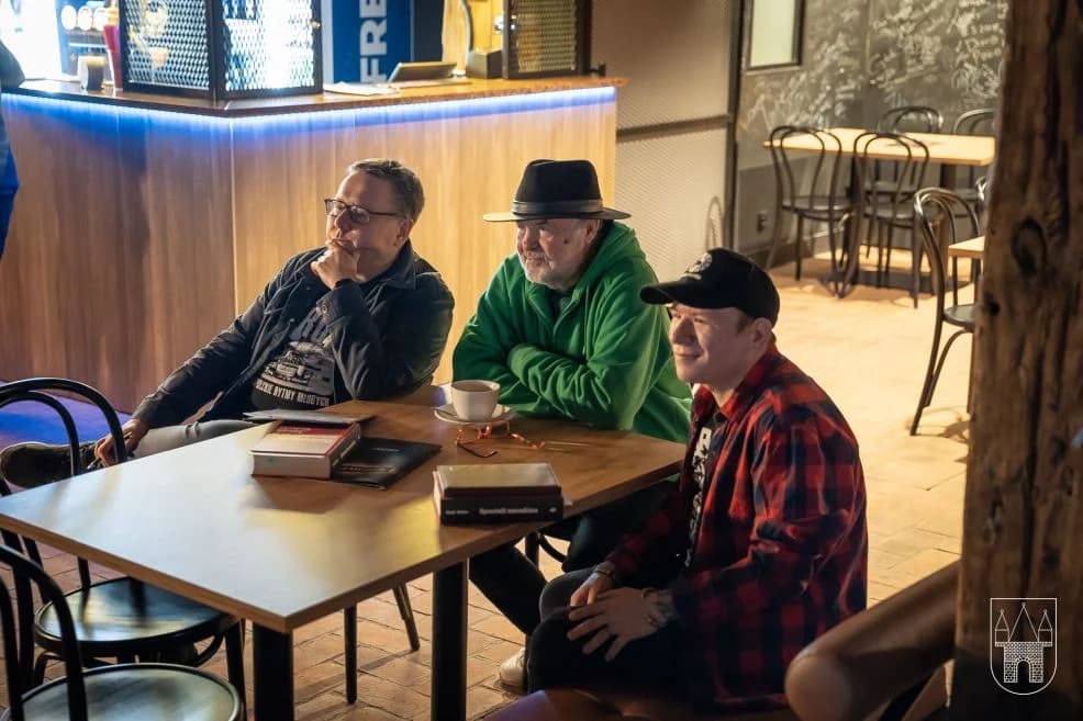Spotkanie z  Jackiem Sylwinem w Spichlerzu — zdjęcie 1 z 16
