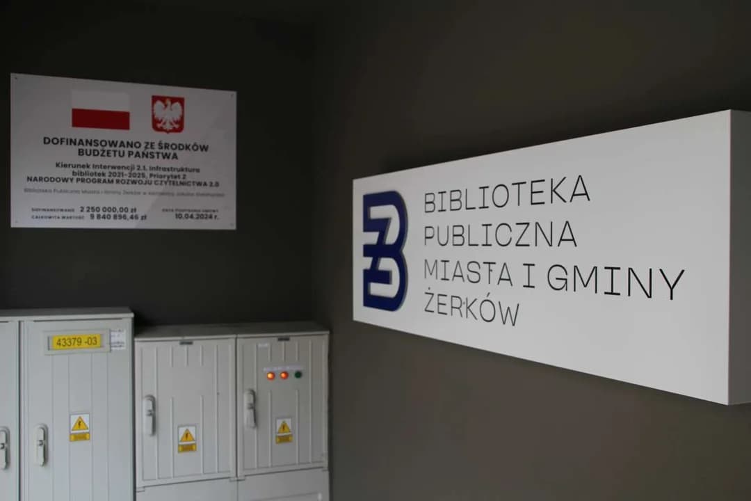 Otwarcie nowej biblioteki w Żerkowie