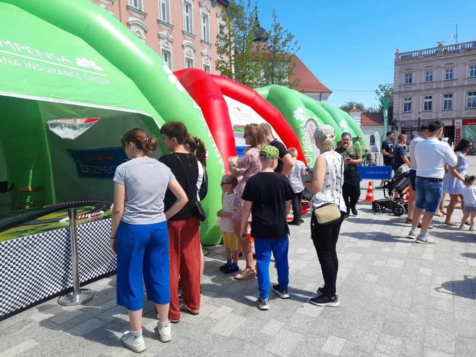 Piknik rodzinny na Rynku w Jarocinie