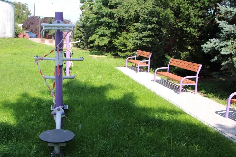 Siłownia i plac zabaw przy Szpitalu Powiatowym w Jarocinie — zdjęcie 4 z 7