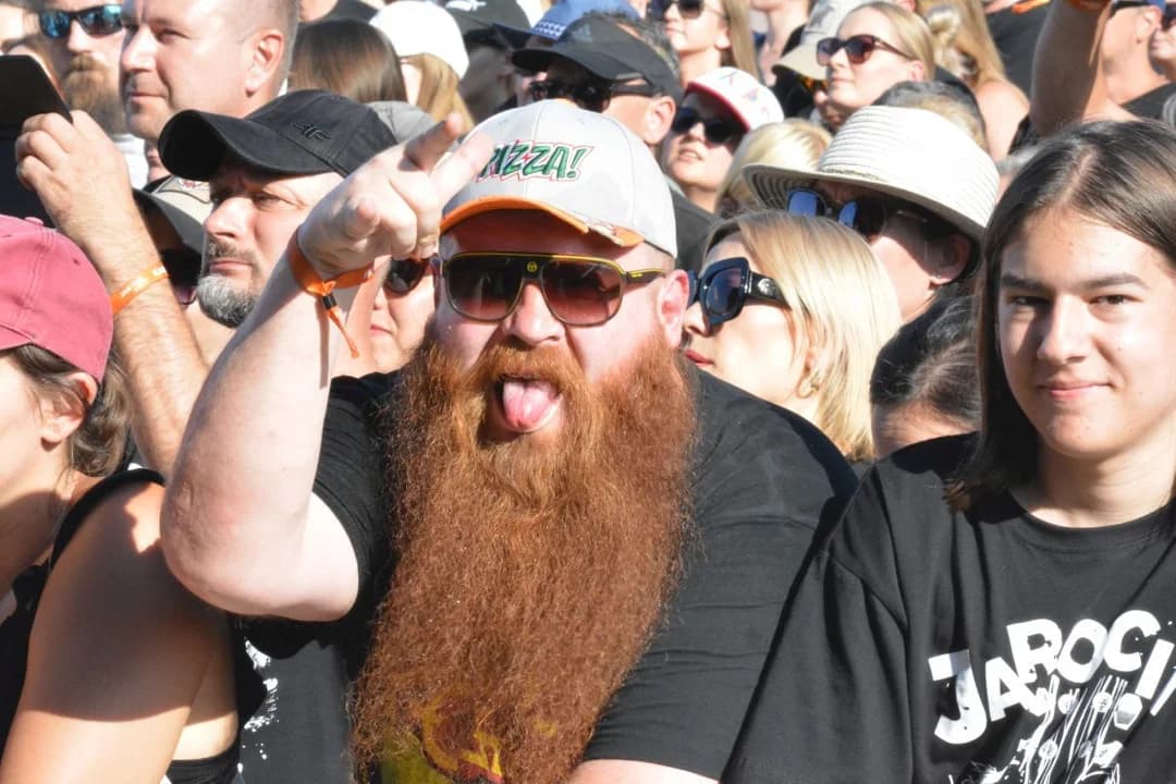 Ludzie na Jarocin Festiwal 2024