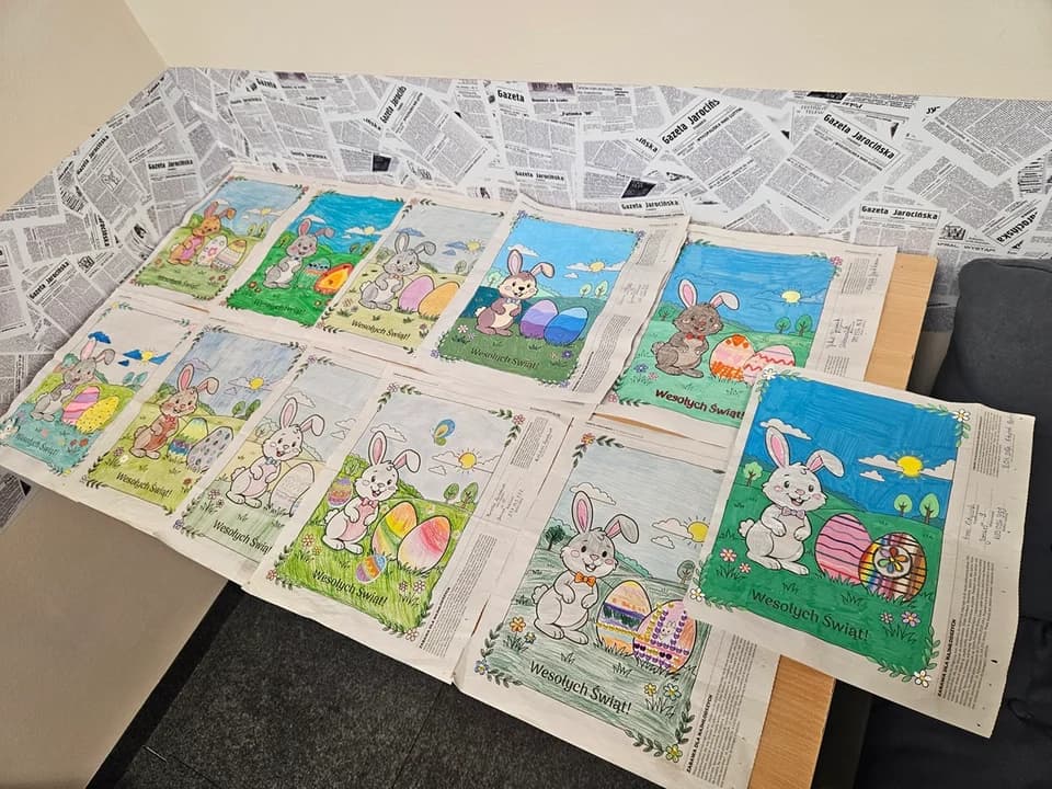 Konkurs Gazety Jarocińskiej na kolorowankę wielkanocną rozstrzygnięty!