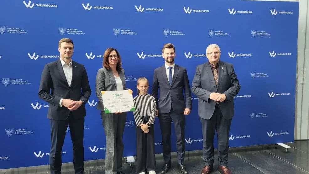 Sukces kotlińskich uczniów w konkursie "Cztery pory roku z OZE"
