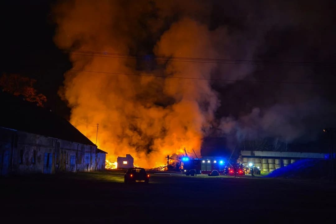 Pożary w gminie Żerków
