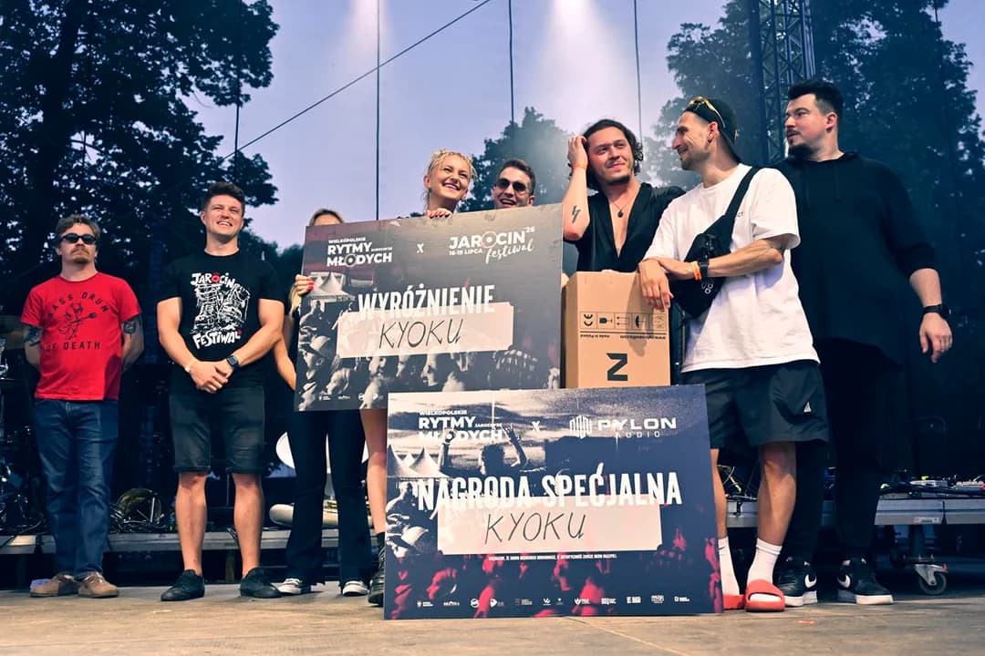 Trwa finał Wielkopolskich Rytmów Młodych w jarocińskim amfiteatrze [ZDJĘCIA]