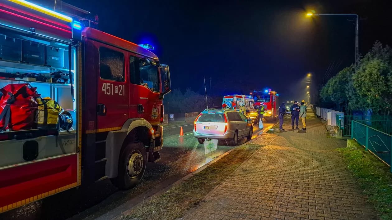 Potrącenie w Witaszyczkach