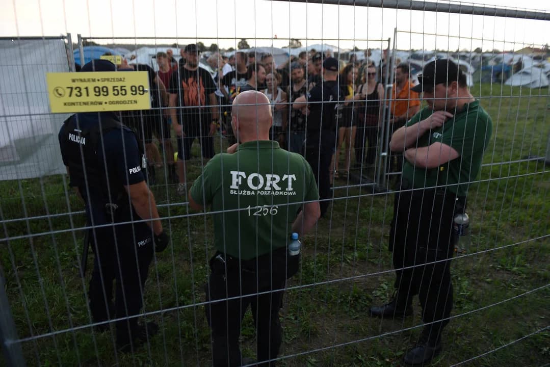 Policja na proteście na festiwalu. Wiemy, co się stało