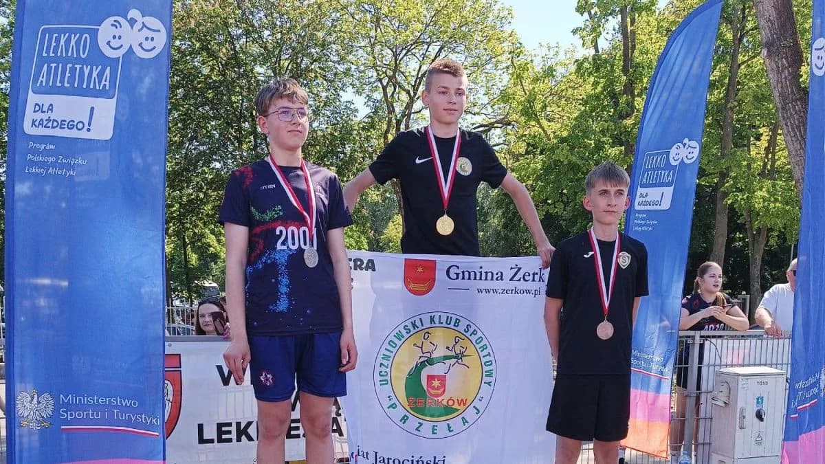 Z bardzo dobrej strony pokazali się zawodnicy UKS Przełaj Żerków podczas mistrzostw Wielkopolski i Ogólnopolskiego Mityngu Lekkoatletycznego