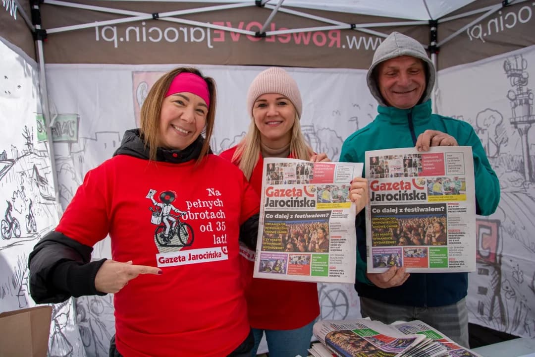 "Nakręceni na 35-lecie", czyli jak wyglądały podchody rowerowe na 35-lecie "Gazety Jarocińskiej" Zobaczcie nowe ZDJĘCIA i WIDEO — zdjęcie 6 z 198