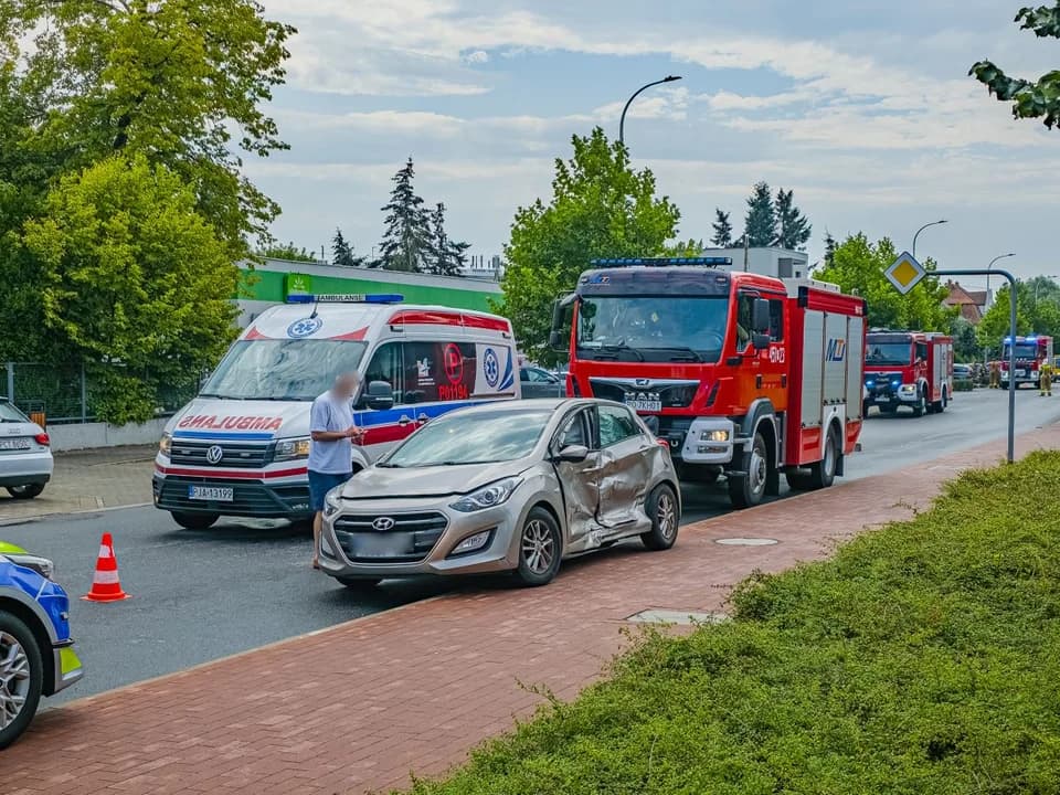 Jedna osoba trafiła do szpitala
