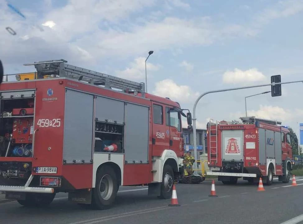 Wypadek na DK 11 w Witaszycach. Motorowerzysta nie żyje