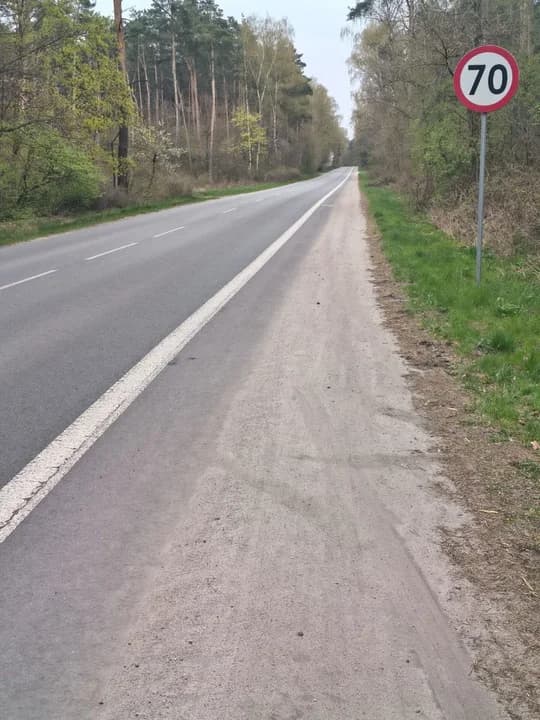 Tak wygląda ścieżka rowerowa z Goliny do Potarzycy