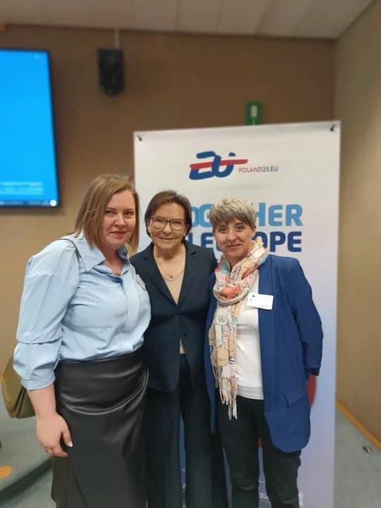 Przedstawicielki gminy Jarocin w Parlamencie Europejskim