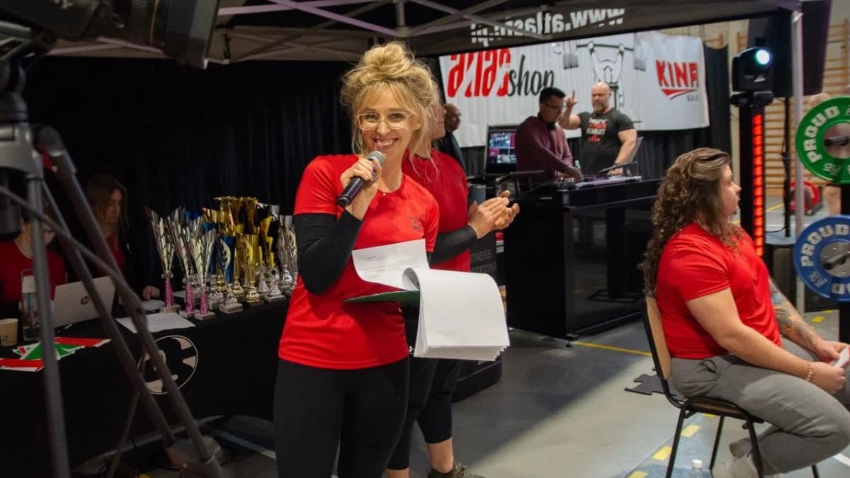 Spore ciężary wyciskane na zawodach Atlas Fitness Club 2025 [ZDJĘCIA] — zdjęcie 4 z 57