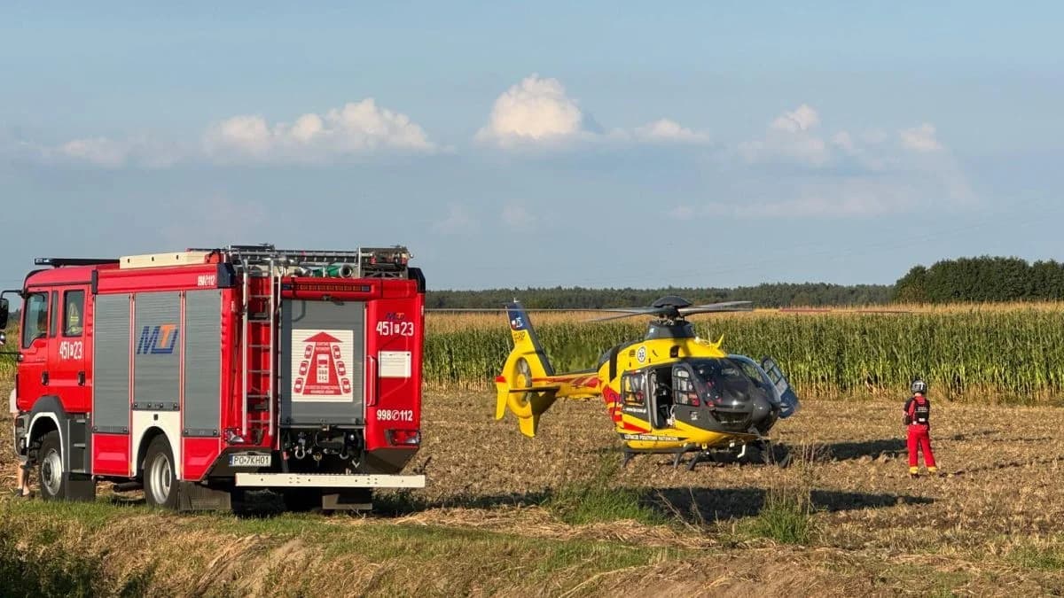 Wypadek na drodze Radlin - Wilkowyja