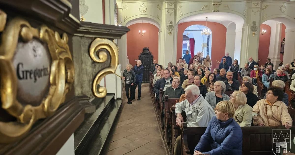 Mieszkańcy byli ciekawi historii kościoła św. Marcina w Jarocinie. W niedzielę spotkanie w kościele św. Jerzego [ZDJĘCIA]