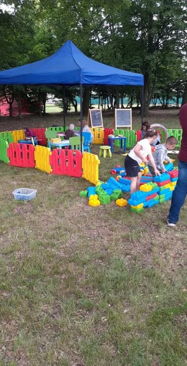 Powiatowy Piknik z okazji Dnia Dziecka w Dobieszczyźnie