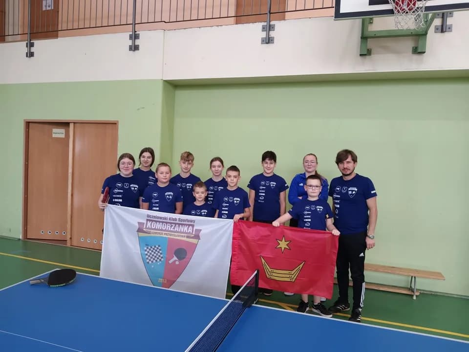 Turniej tenisa stołowego amatorów w Cielczy