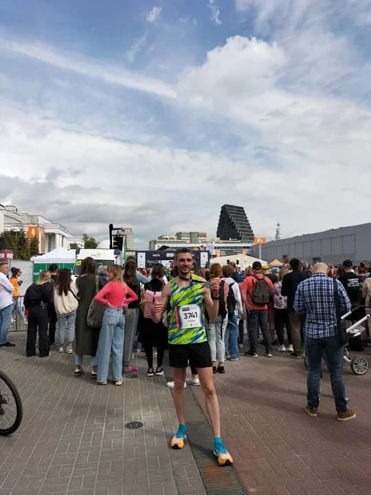 W biegu wystartował Tomasz Ratajczak.