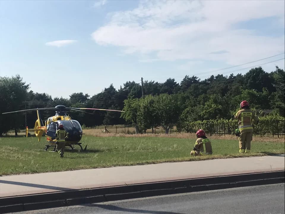 Wypadek hulajnogi na ul. Wrocławskiej w Jarocinie — zdjęcie 4 z 14
