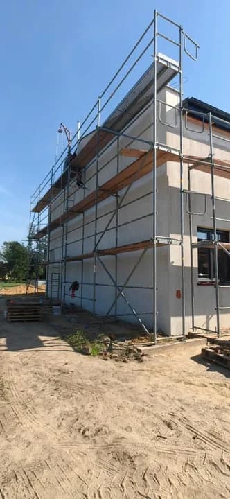 Strażnica OSP Boguszyn w budowie. Ochotnicy nie czekają na nią bezczynnie [ZDJĘCIA]
