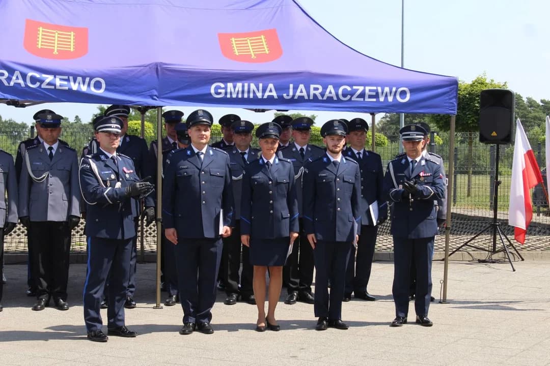 Święto Policji w Jarocinie. Policjanci odebrali awanse, padła ważna zapowiedź na 2027 rok