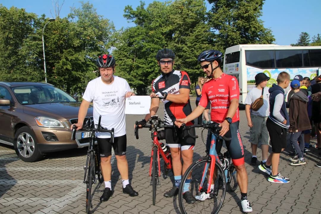 Ironman Michał Masztalerz wystartował dla Stefanii Pawlak