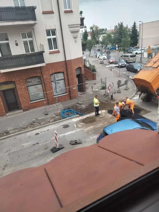 Remont ulicy Kościuszki i Dąbrowskiego w Jarocinie — zdjęcie 1 z 14