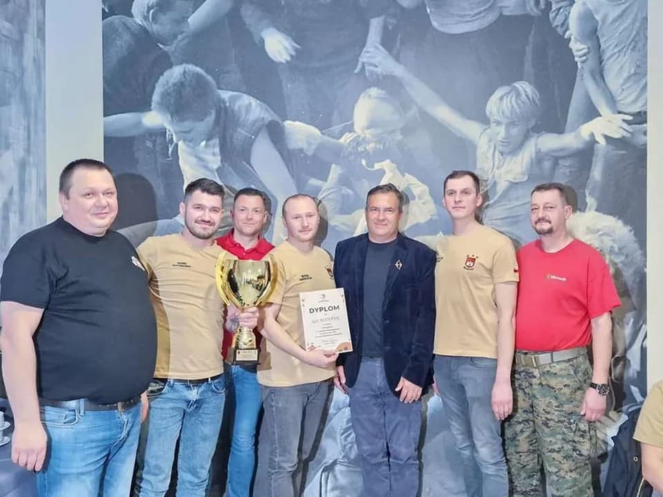 Strażacy z OSP na kręgielni w Jarocinie — zdjęcie 4 z 15