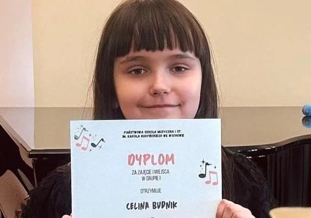 Sukces Celiny Bludnik, uczennicy Państwowej Szkoły Muzycznej w Jarocinie